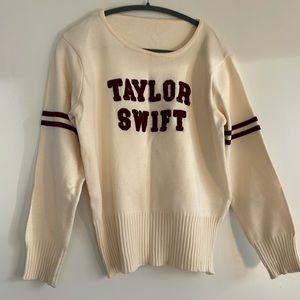 Cream Red (Taylor’s Version) Taylor swift sweater. Size small